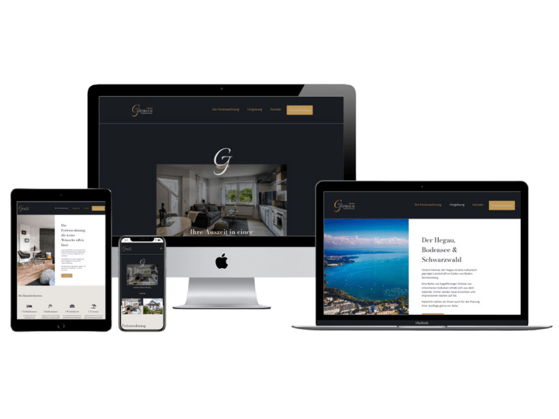 Webdesign-Ferienwohnung Griesbaum Hegau