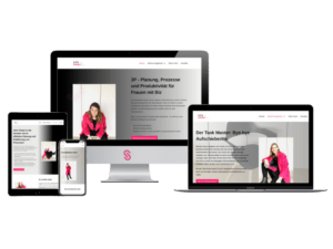 Mockup Business Starter Website Vorschau Lean-Consulting