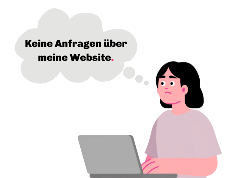 Website ohne Anfragen - die 5 häufigsten Fehler